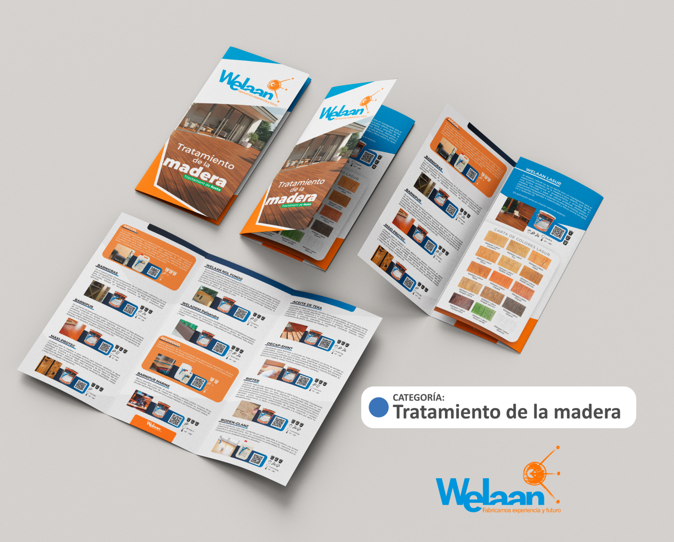 Tríptico Madera