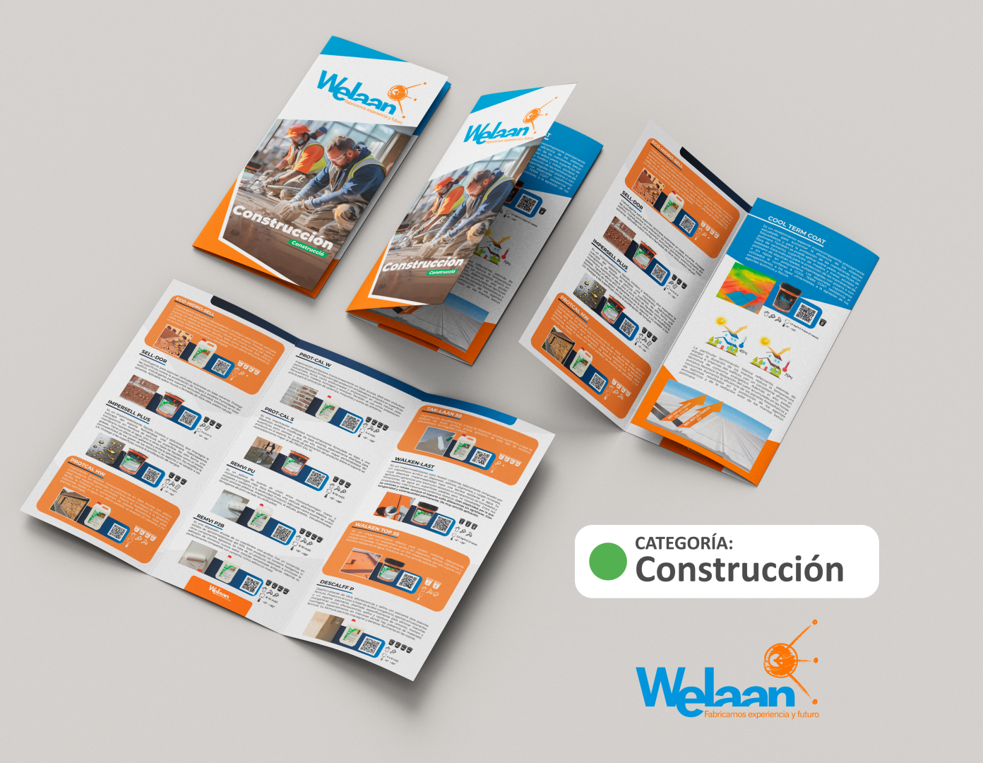 Tríptico Construcción